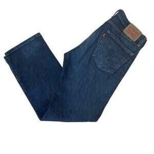 Levi's 505 Straight Leg Blue Jeans - Size 32x30
